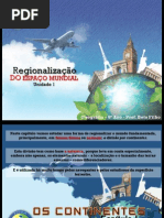 Regionalização dos continentes