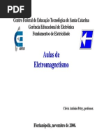 Aulas de Eletromagnetismo CEFET SC