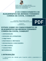 ZORZO, A. P. (2015) Estudo Sobre Os Condicionantes de Alagamentos Na Av. Fernando Corrêa Da Costa, Cuiabá-MT