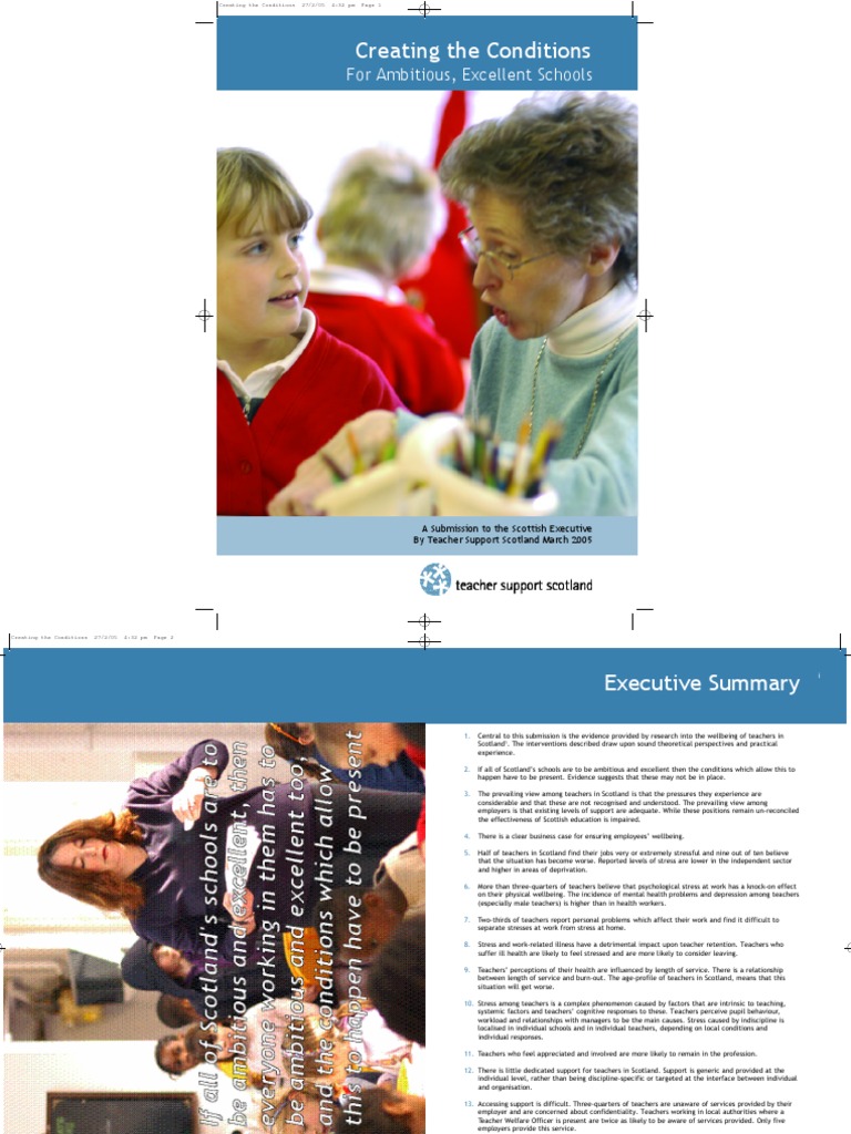 Creating The Conditions For Ambitious Excellent Schools | Download Free ...