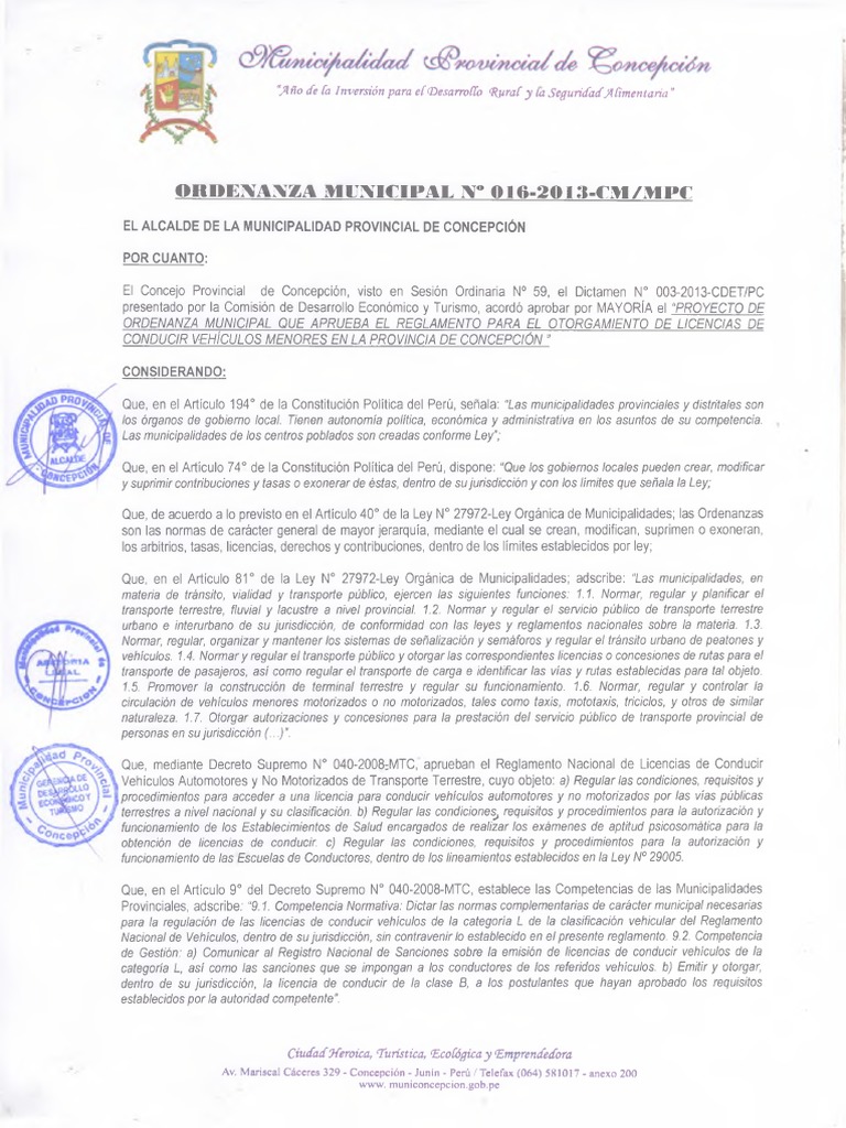 ordenanza-municipal-n-016-2013-cm-mpc-driver-s-license-motorcycle
