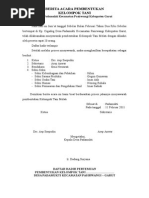 Contoh Surat Pembentukan Kelompok Tani