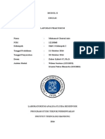 Laporan Praktikum Fluida Reservoir Modul 2