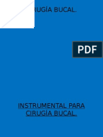 CIRUGÍA BUCAL Instrumental