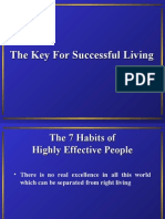 The Key to Successful Living