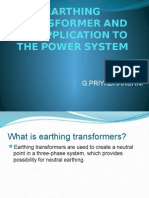 Earthing Transformer and Its Application To The Power System