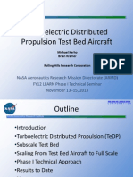 Turboelectric Distributed Propulsion Test Bed Aircraft