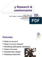 Survey Research Questionnaires3