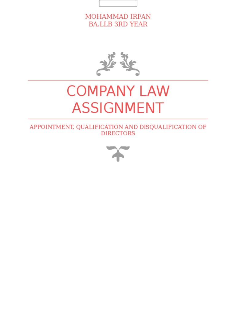 Company law notes uk image