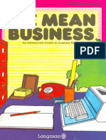 Longman Press 1-1 We Mean Business Student's Book PDF
