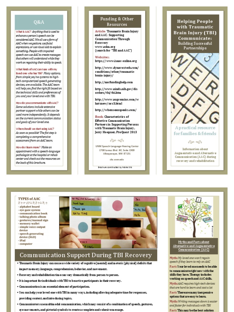 Assistive Technology Brochure Download Free Pdf Traumatic Brain