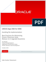Best Practice For Minimizing Oracle EBS R12.2.n Upgrade Downtime