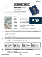 At Passport Control: © Handouts Online