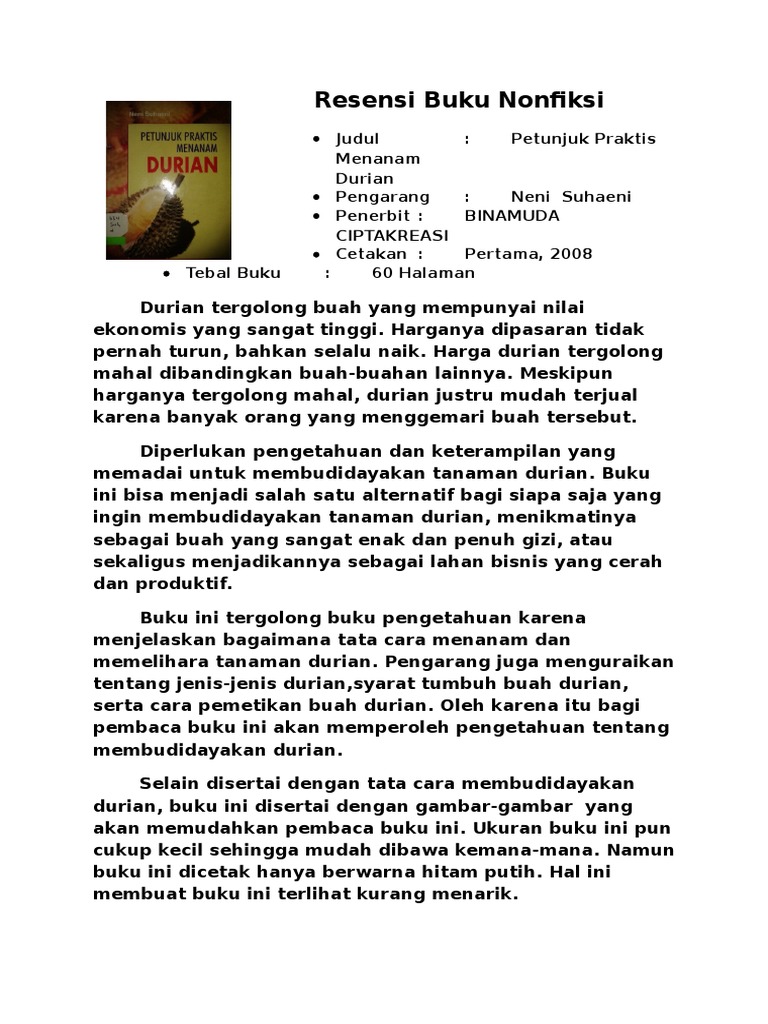contoh resume buku non fiksi  Jennifer Hamilton