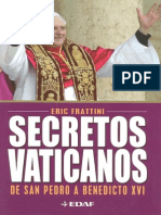 Fratini Eric - Secretos Vaticanos - De San Pedro a Benedicto Xvi