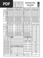 Wrestling Score Sheet | PDF | Indoor Sports