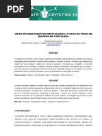 Vidas Infames e Espaço Revitalizado - o Caso Da Praia De