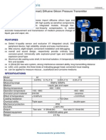 Transductor de Presion AET Control 308