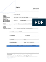 PDA- New Delhi March 2015 Registration Form