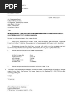 Surat Mohon Komputer