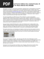 Download  Descargar Minecraft Pocket Edition Para Android Gratis El Juego Compositor De Minas Edicion Para Bolsillo  by rainyleash9935 SN257662464 doc pdf