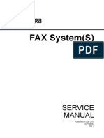 FAX System Service Manual