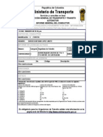 Informe Licencia de ConducciÃ N Darues Lopez