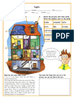 Inglês: 4 5 Match The Pictures With Their Words. Write The Numbers Next To The Words