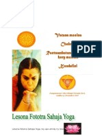 Lesona Fototra 1 Sahaja Yoga, Desambra 2014