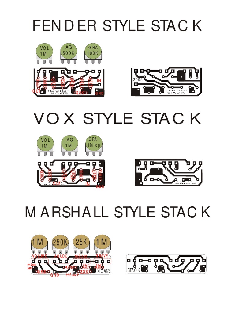 Guitar Amplifier Stack Configurations | PDF | Science & Mathematics ...