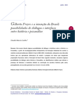 Gilberto Freyre e a Invenção Do Brasil