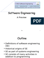 Software Engineering: A Preview