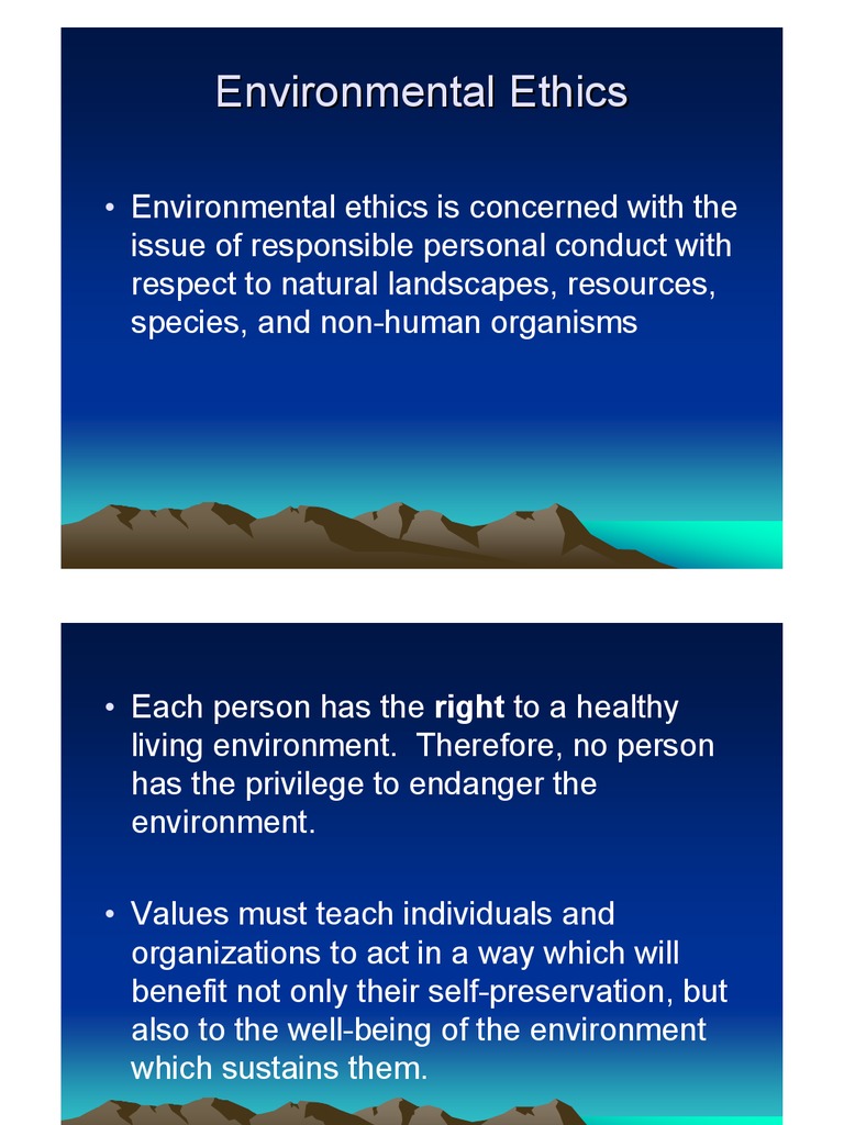 Environmental Cases PDF Sustainability Natural Environment