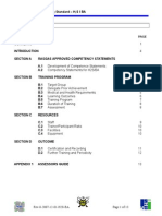 H2SBA Training Standard Rev 0 2007-12-01 H2SBA