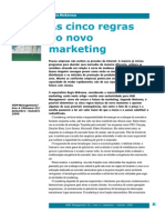 As cinco regras do novo marketing