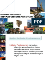 EKO. PEMB - Indikator Pembangunan PDF