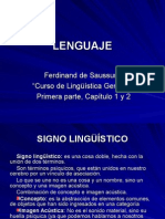 Lenguaje Saussure