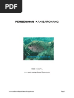 Download PEMBENIHAN IKAN BARONANG by pesona unggas SN257687536 doc pdf
