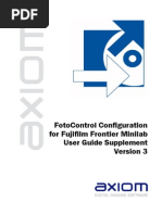 FotoControl Configuration for Fuji Frontier Minilabs v3