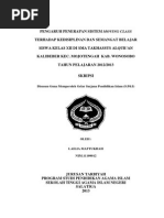 Download Pengaruh Penerapan Sistem Moving Class Terhadap Kedisiplinan Dan Semangat Belajar Siswa by Robby Anddy Efendy SN257691034 doc pdf