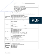 Institution Profile Page