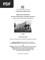 Dissertação Reabilitação Sustentavel