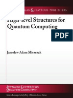 High-Level Structures For Quantum Computing
