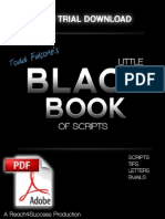 Todd Falcone y Su Pequeño Libro Negro de Scripts