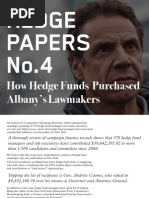 Download Hedge Clippers White Paper No4 How Hedge Funds Purchased Albanys Lawmakers by Hedge Clippers SN257700046 doc pdf
