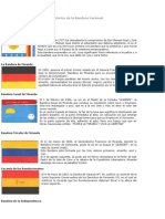 Evolución Histórica de La Bandera Nacional