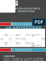 Gerencia Universitaria