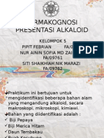 Identifikasi Alkaloid Secara Makroskopi, Mikroskopi dan Kimiawi pada Beberapa Bahan Alam