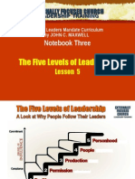 NB3-5 - The Five Levels of Leadership
