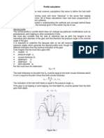 Profile Calculation